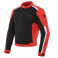 Dainese HYDRAFLUX 2 AIR D-DRY letní bunda červená/bílá vel.52